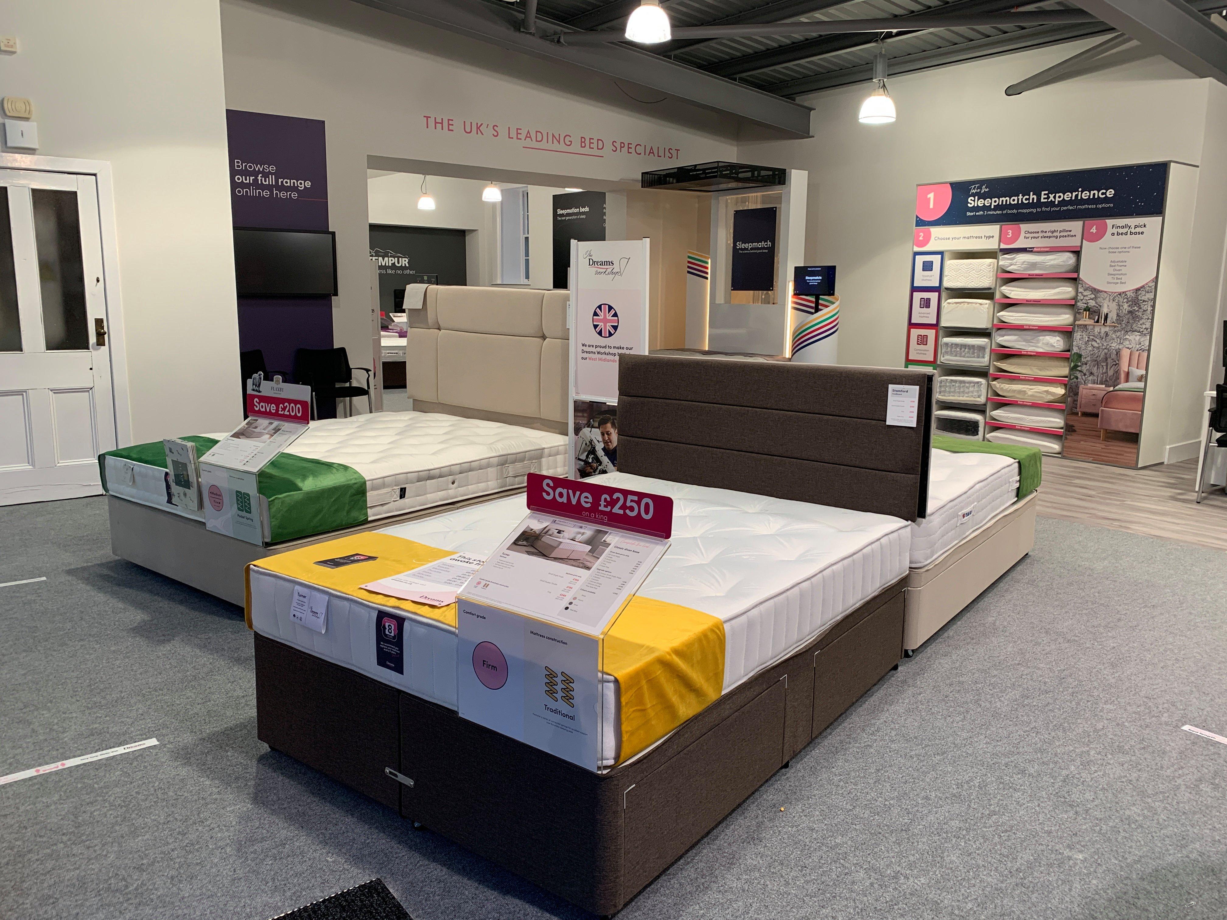 Dreams Store in Lancaster Beds, Mattresses & Furniture Dreams